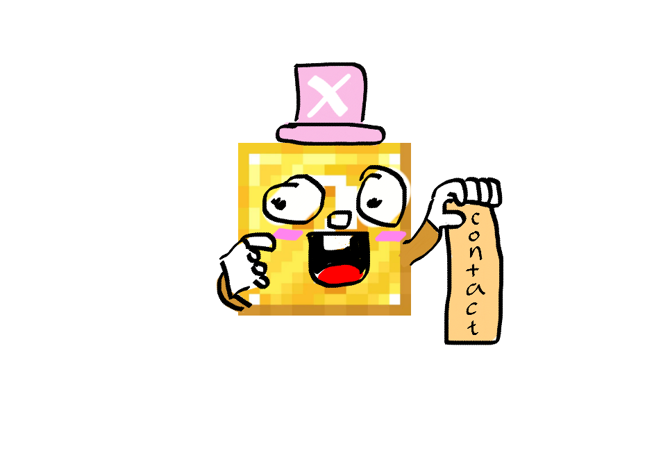 This is an image of a luckyblock dressed as chopper from One Piece